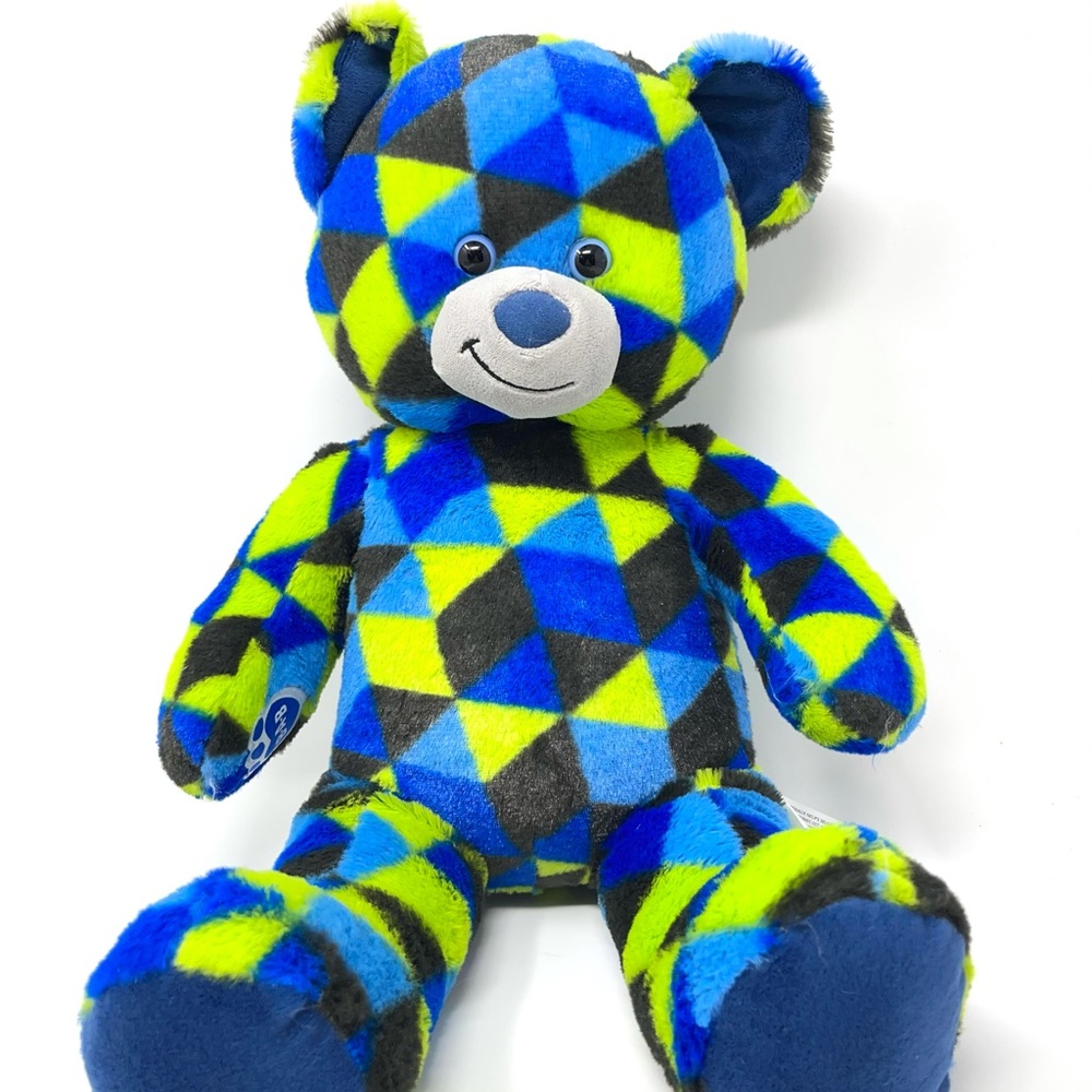 BAB Build a Bear Gamer Geometric Plush Stuffed